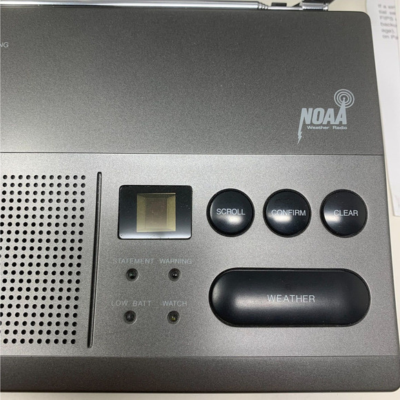 Radio Shack 12-251 Weatheradio Alert NOAA Weather Radio Fully Tested *VIDEO* - Picture 2 of 8